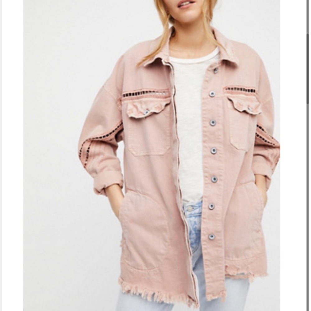 Free People Drive In Shirt Jacket